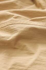 Camel Brown Parachute Pull On Cargo Trousers - Image 7 of 7