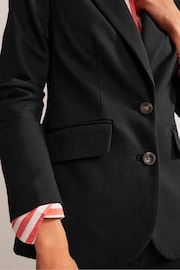 Boden Black Chrome The Marylebone Jersey Blazer - Image 5 of 6