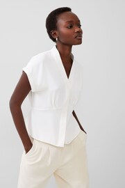 French Connection Carmen Crepe Blouse - Image 3 of 4