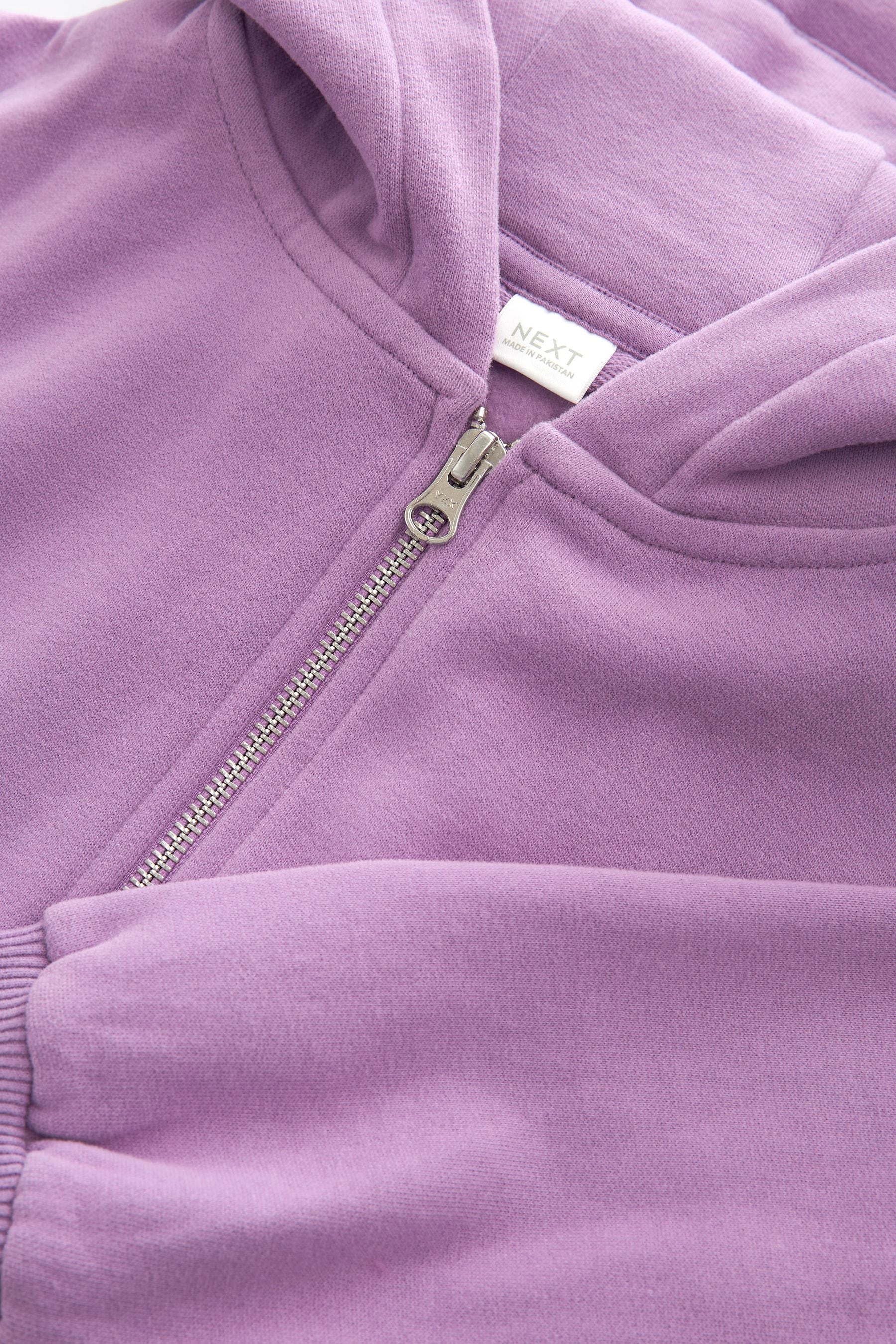 Lilac zip up hoodie sale