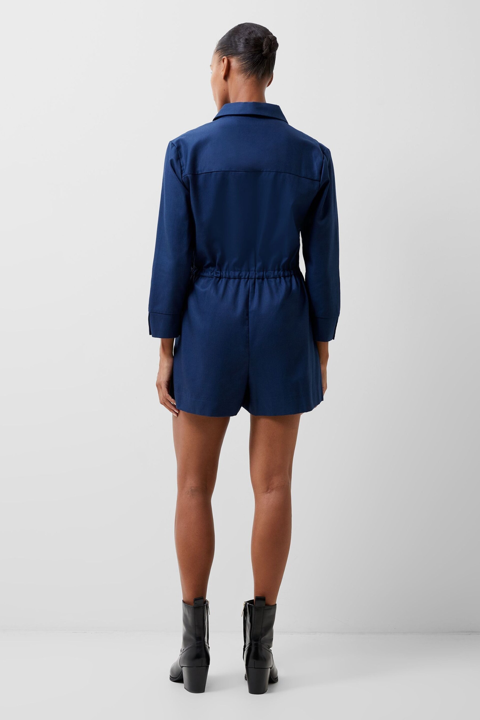 French Connection Bodie Blend Playsuit - Image 2 of 5