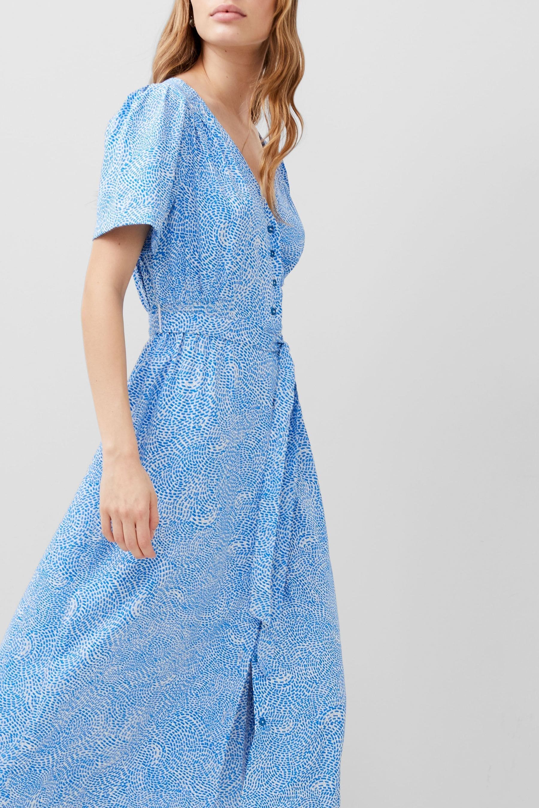 Buy French Connection 100 Cotton Bernice Elitan Button Through Dress from Next Luxembourg