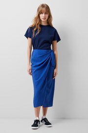 French Connection Faron Drape Skirt - Image 1 of 4
