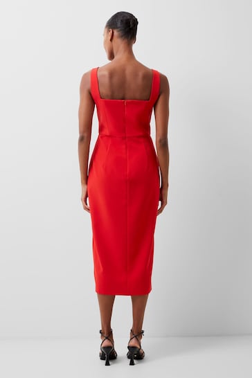 French Connection Echo Crepe Bust Detail Dress