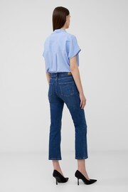 French Connection Stretch Denim BT Cut Ankle Trousers - Image 3 of 4