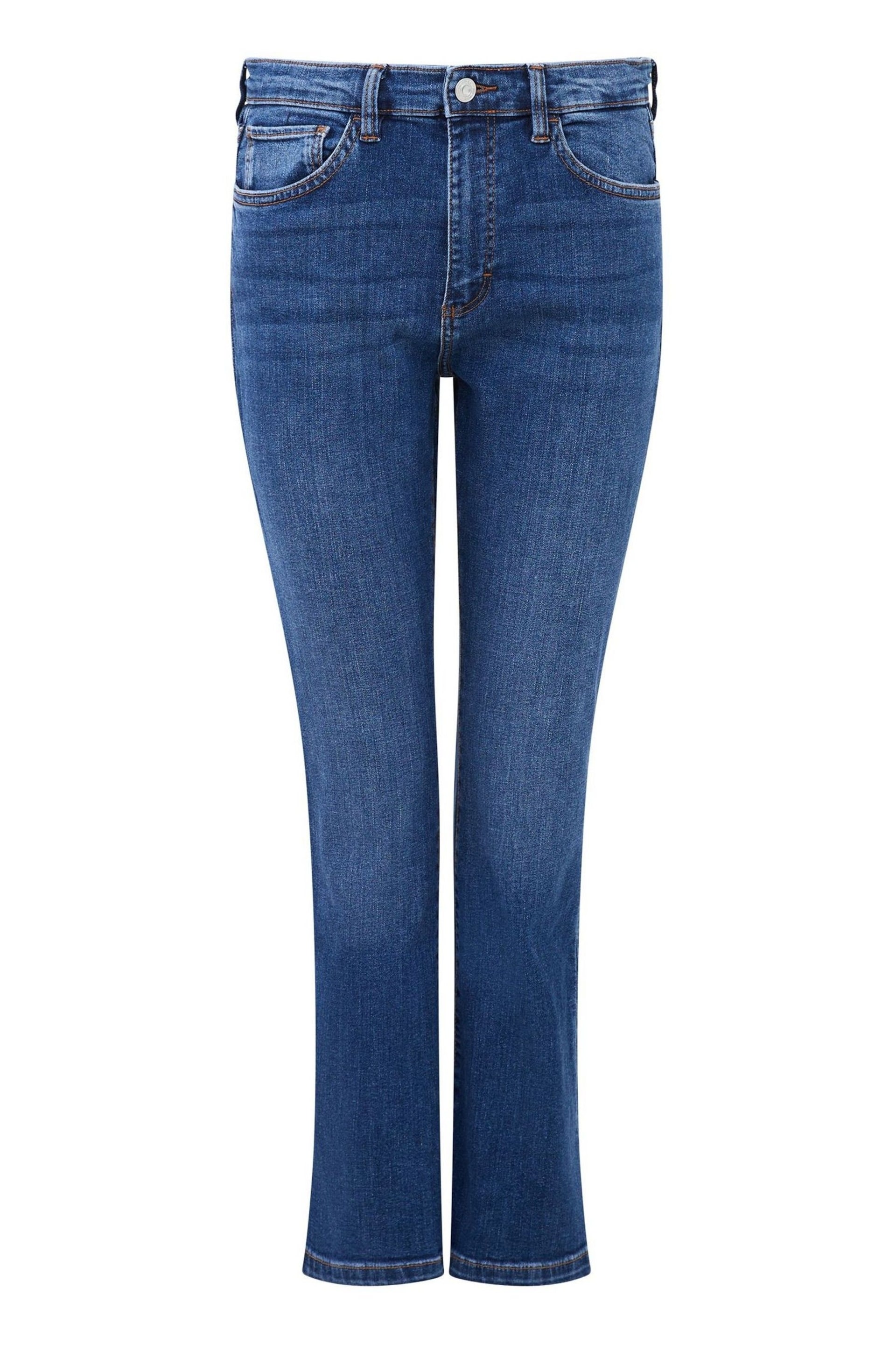 French Connection Stretch Denim BT Cut Ankle Trousers - Image 4 of 4