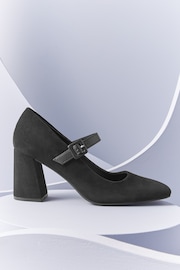 Black Forever Comfort With Motionflex Mary Jane Square Toe Shoes - Image 1 of 6
