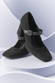 Black Forever Comfort With Motionflex Mary Jane Square Toe Shoes - Image 4 of 6