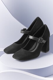 Black Forever Comfort With Motionflex Mary Jane Square Toe Shoes - Image 5 of 6