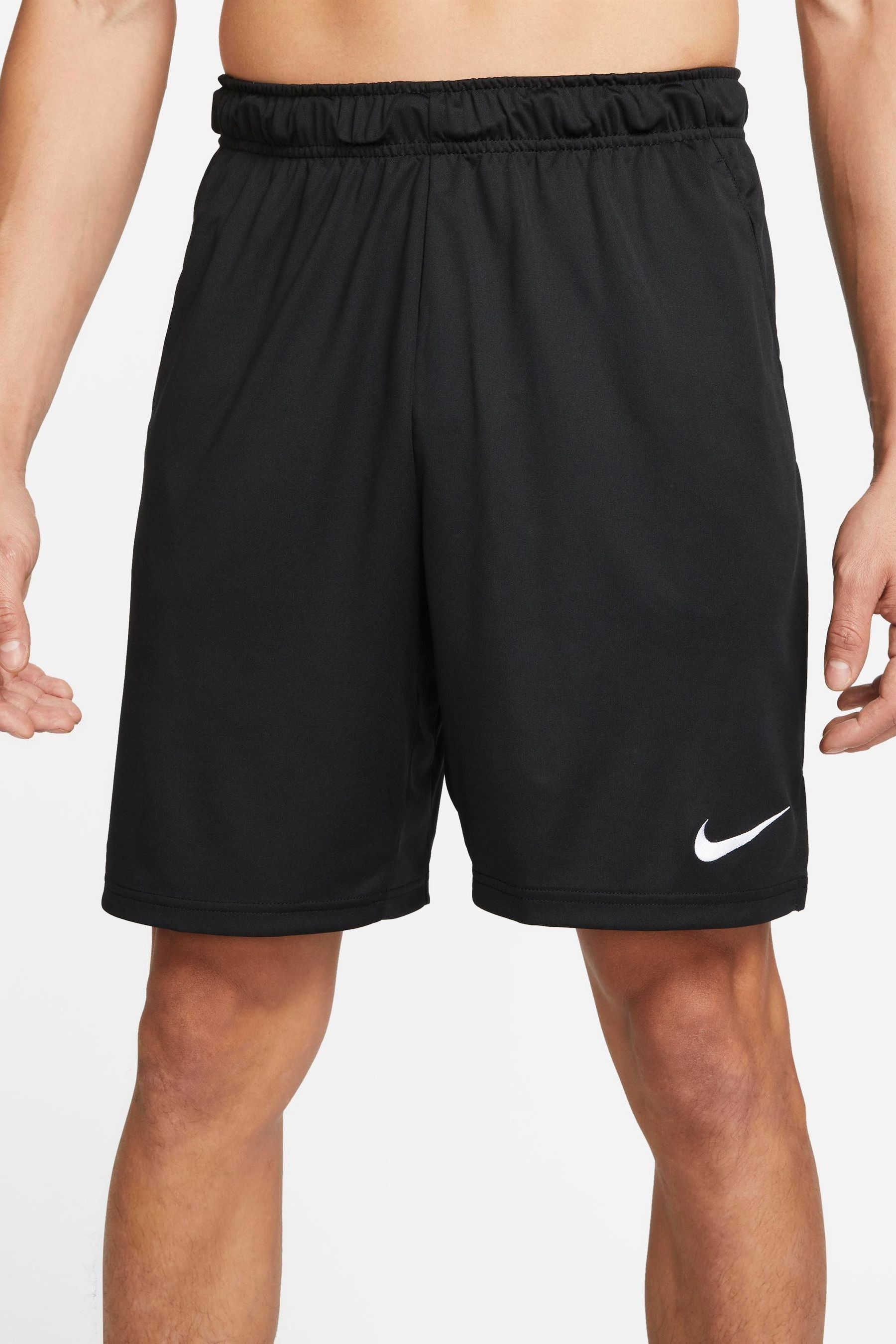 Nike dri fit knit sales shorts