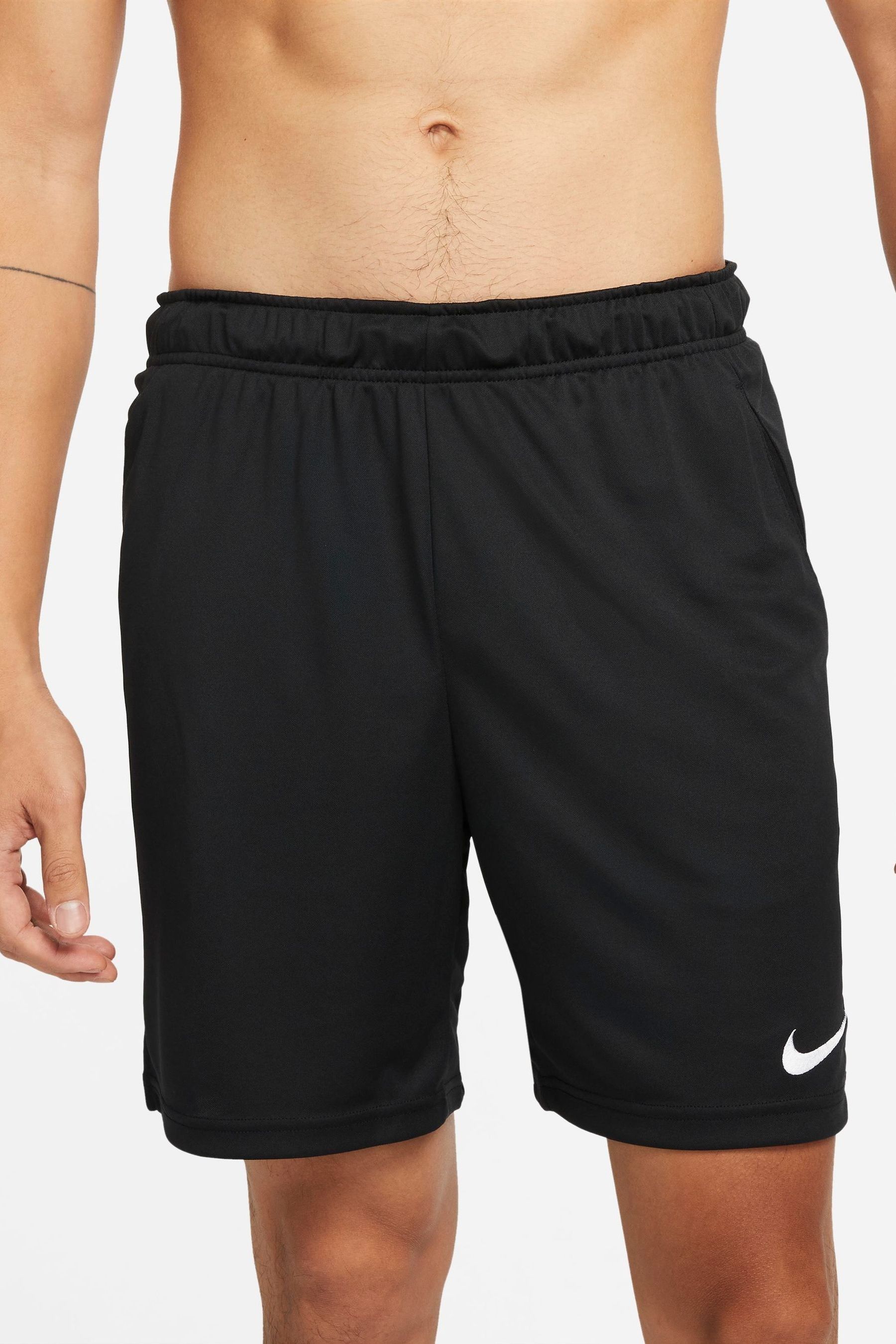Buy Nike Black Dri FIT Knit Shorts from the Next UK online shop
