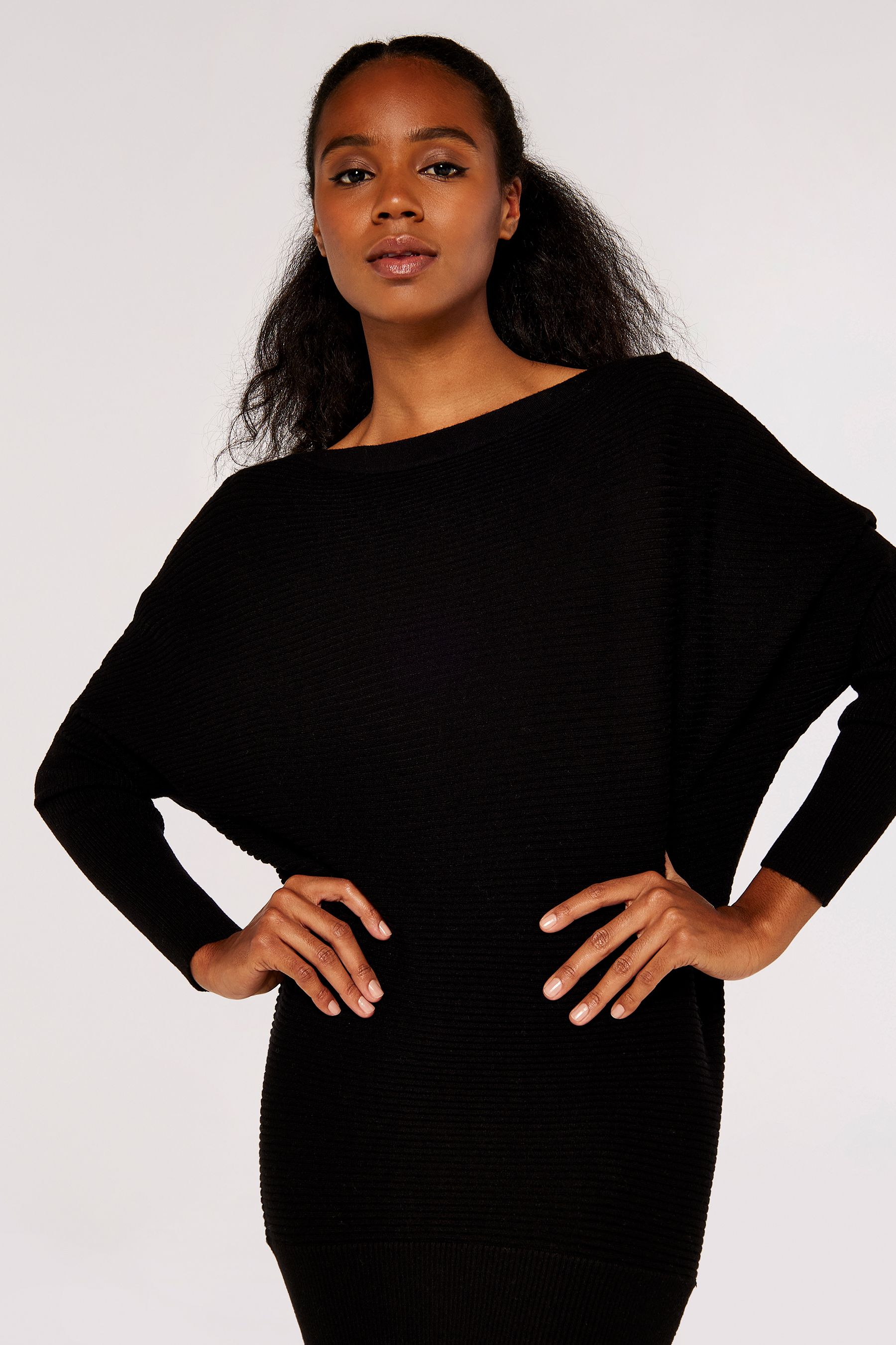 Batwing sweater dress sales
