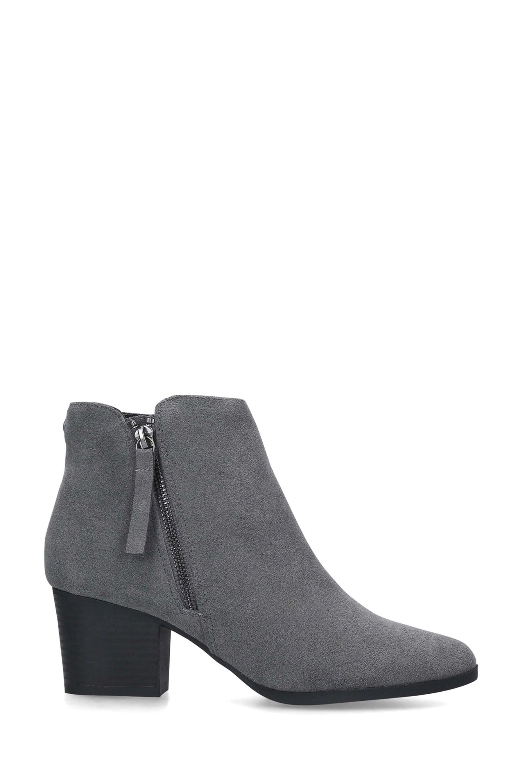 Grey ankle top boots next