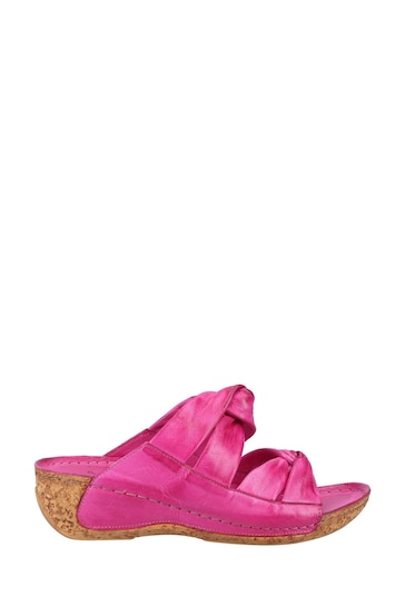 Riva Pink Blackwood Sandals