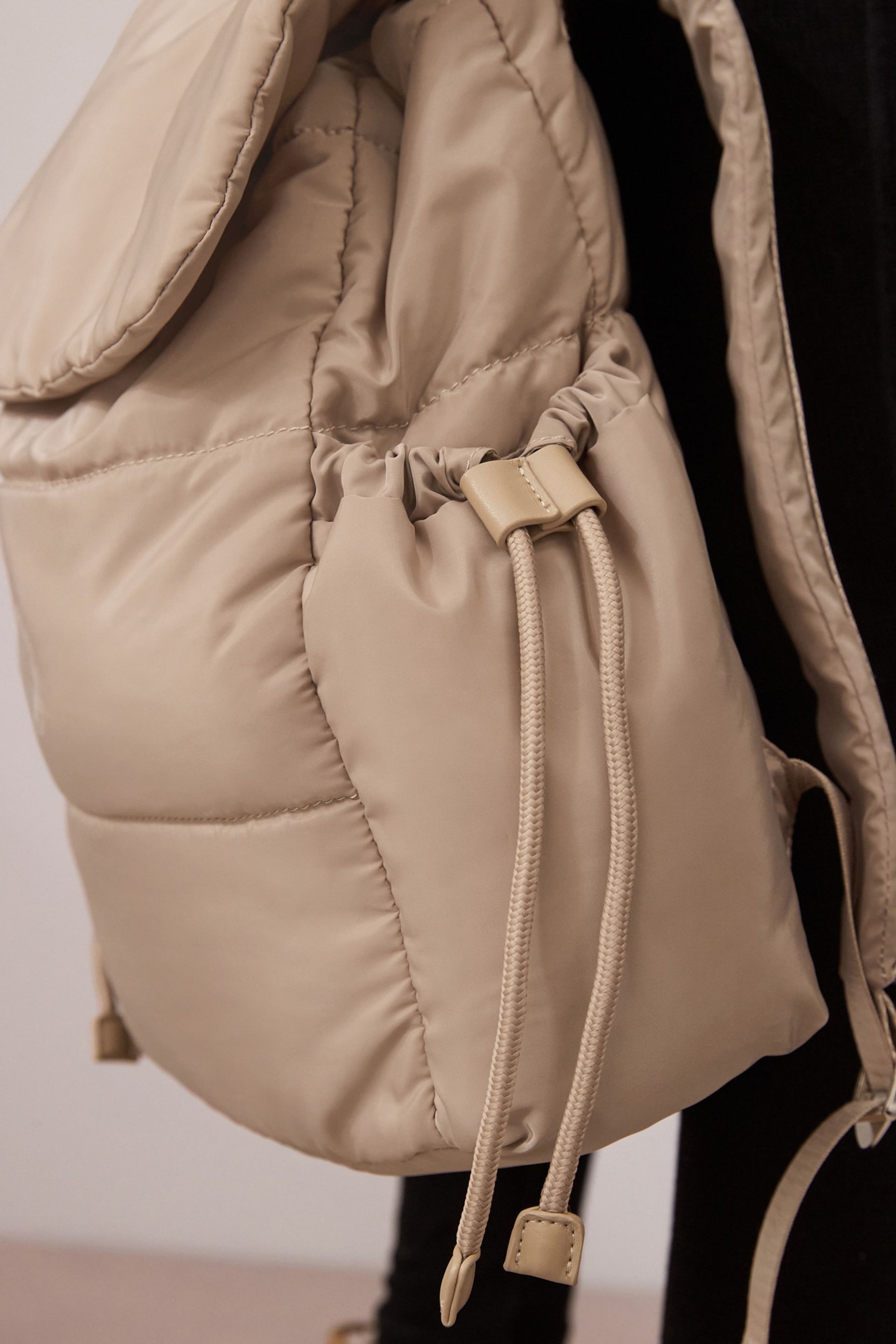 Neutral Nylon Backpack - Image 5 of 13