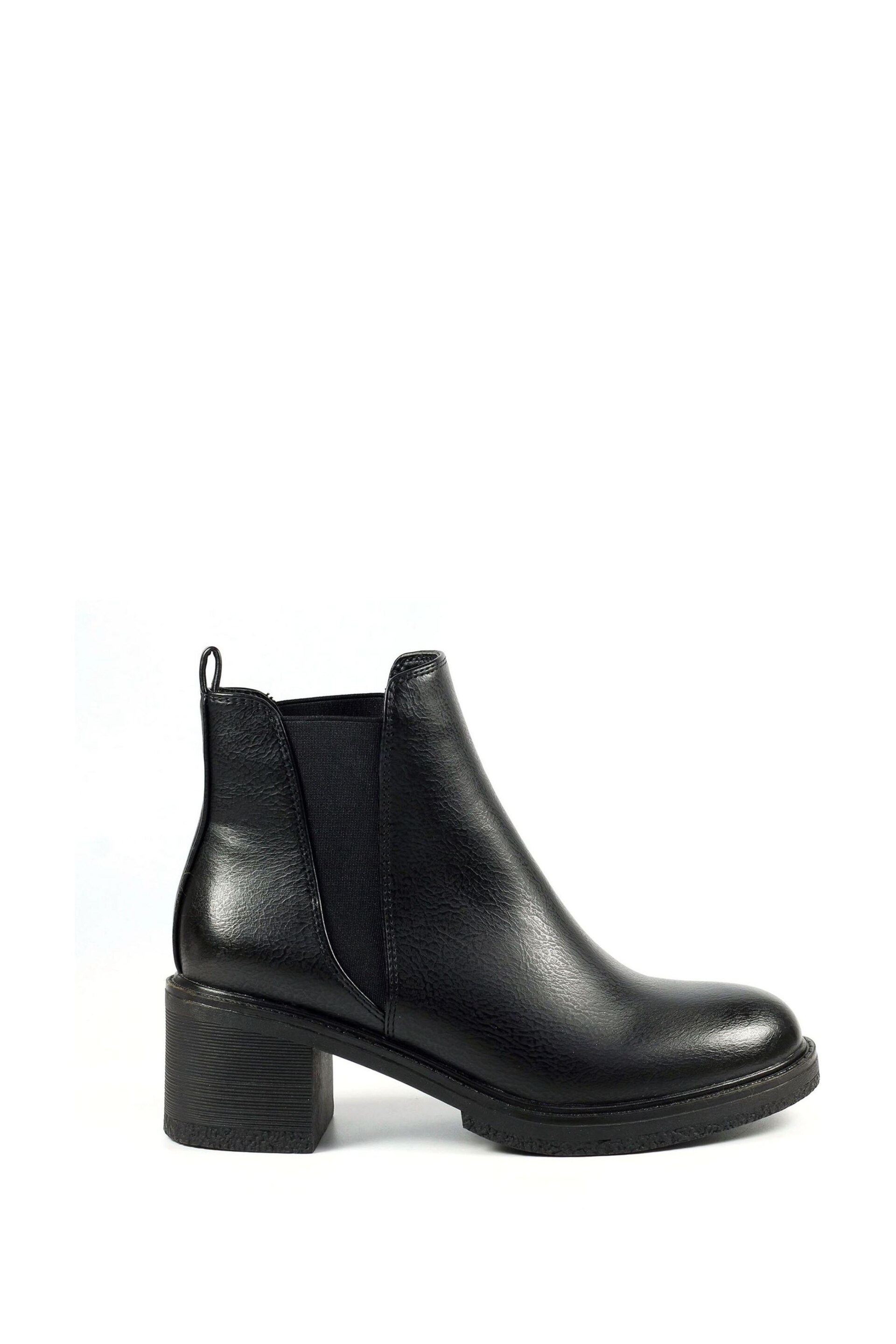Lunar Ophelia Block Heel Ankle Boots - Image 2 of 8