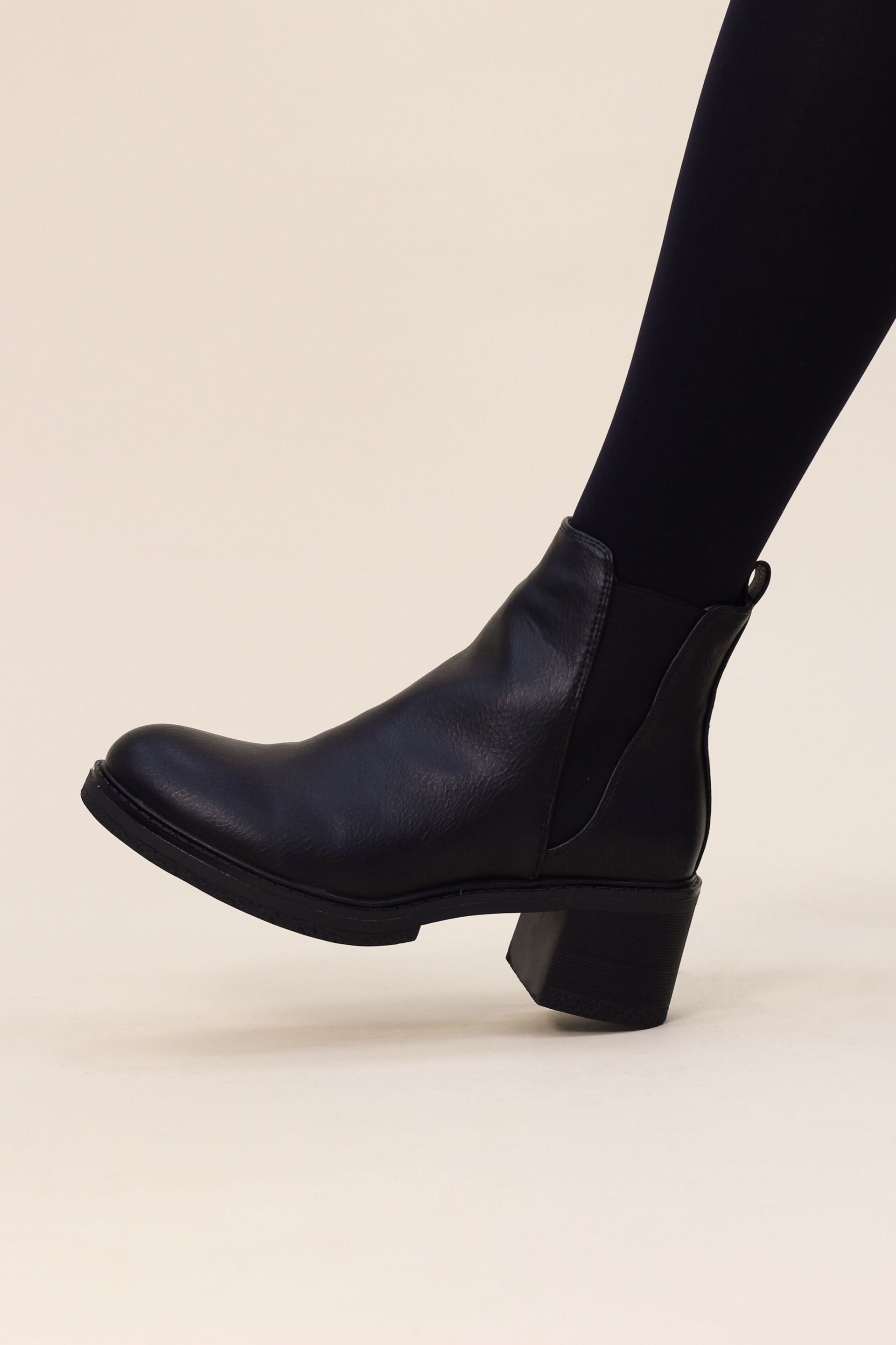 Lunar Ophelia Block Heel Ankle Boots - Image 9 of 9