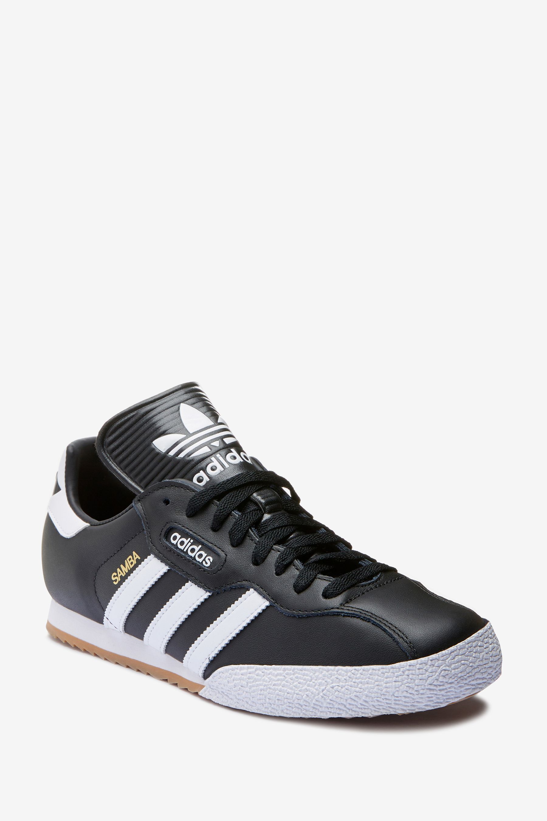 Mens adidas samba super black suede trainers shoes 2025