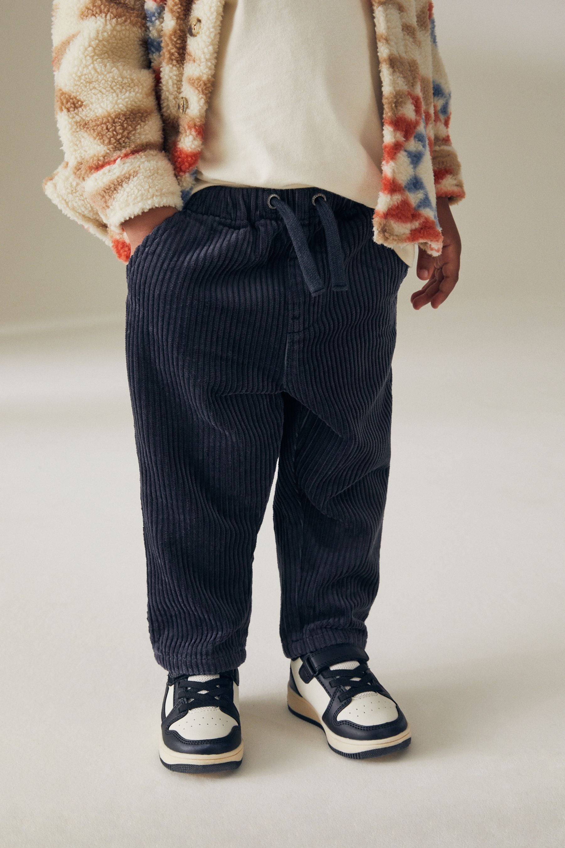 Buy Corduroy Pull On 100 Cotton Trousers 3mths 7yrs Next Ukraine