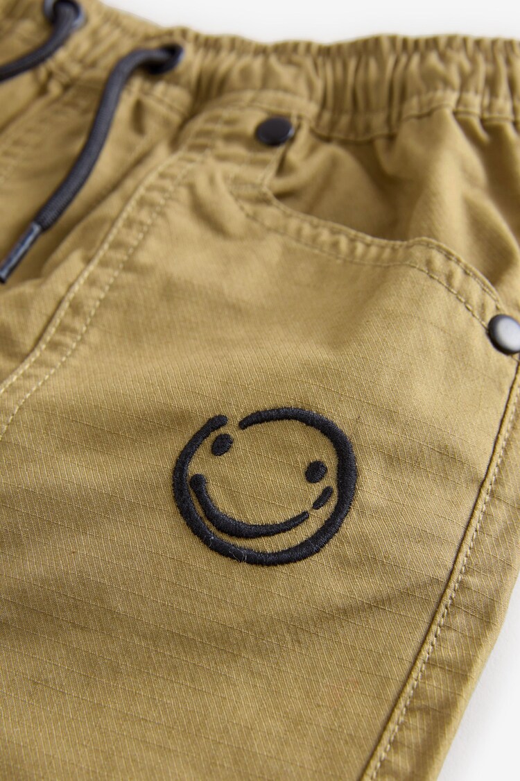 Tan Brown Seam Detail Cargo Trousers (3mths-7yrs) - Image 5 of 5