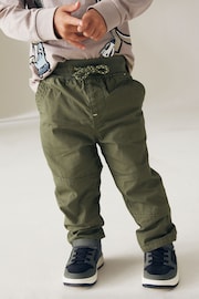 Khaki Green Pull-On Lined Trousers (3mths-7yrs) - Image 1 of 8