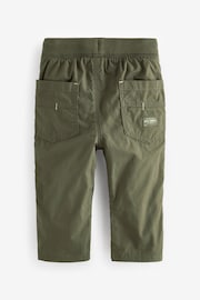 Khaki Green Pull-On Lined Trousers (3mths-7yrs) - Image 7 of 8