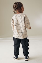 Black Multipocket Cargo Trousers (3mths-7yrs) - Image 3 of 4