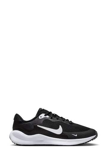 Nike Black/White Youth Revolution 7 Trainers