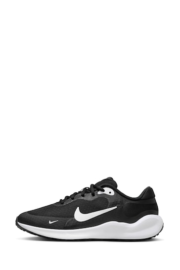 Nike Black/White Youth Revolution 7 Trainers