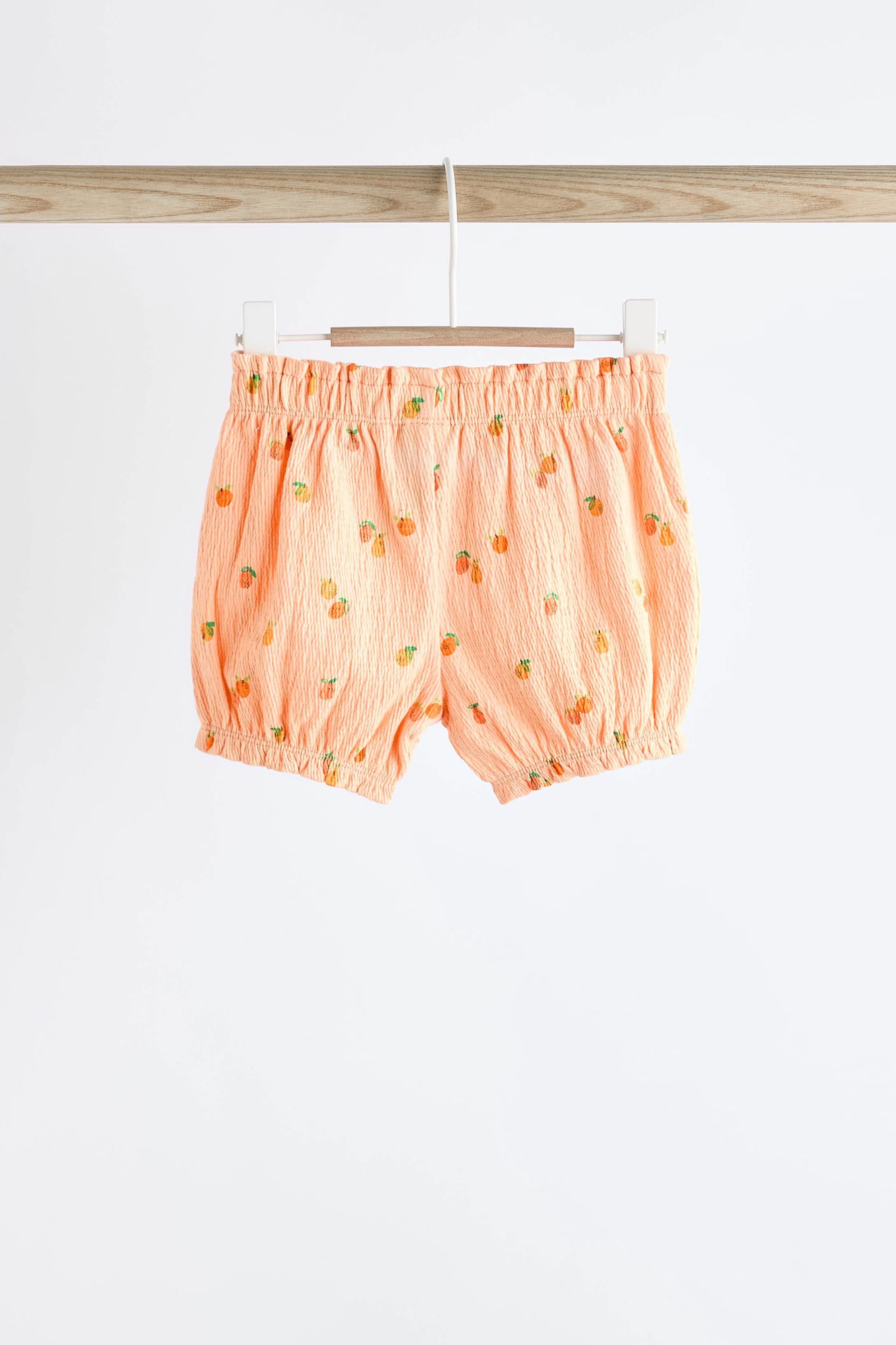 Orange Baby Top and Shorts 2 Piece Set - Image 4 of 7