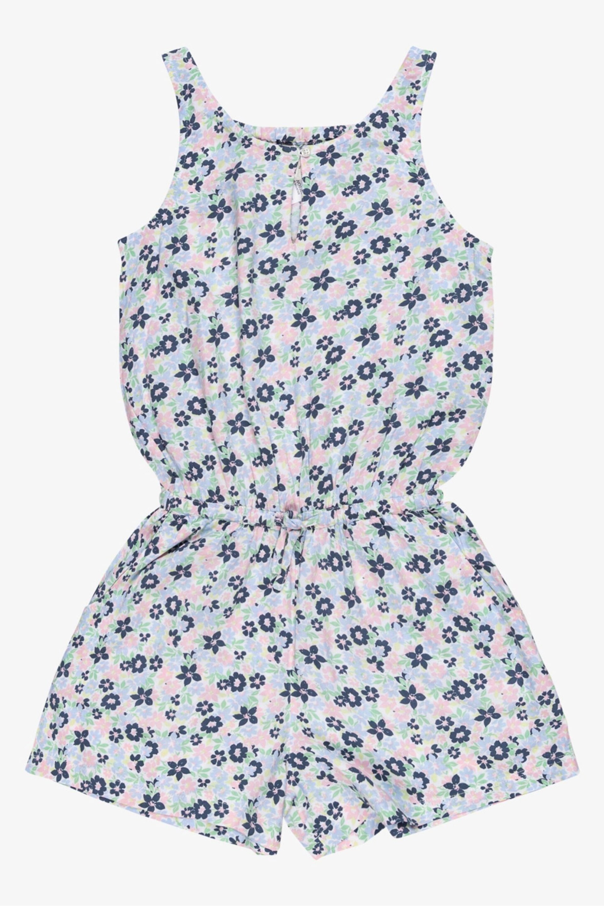 Roxy Girls Floral Print Playsuit - Image 1 of 2