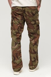 Superdry Camo Green Baggy Cargo Trousers - Image 2 of 7