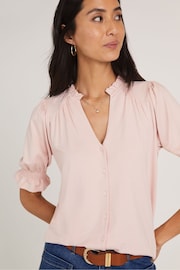 Baukjen Pink Noa Blouse with Lenzing Ecovero™ - Image 4 of 6