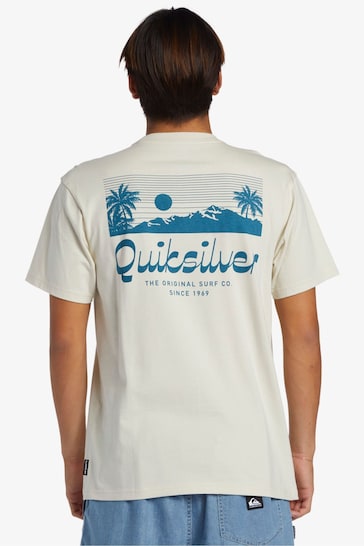 Quicksilver Island Mode Back Print T-Shirt