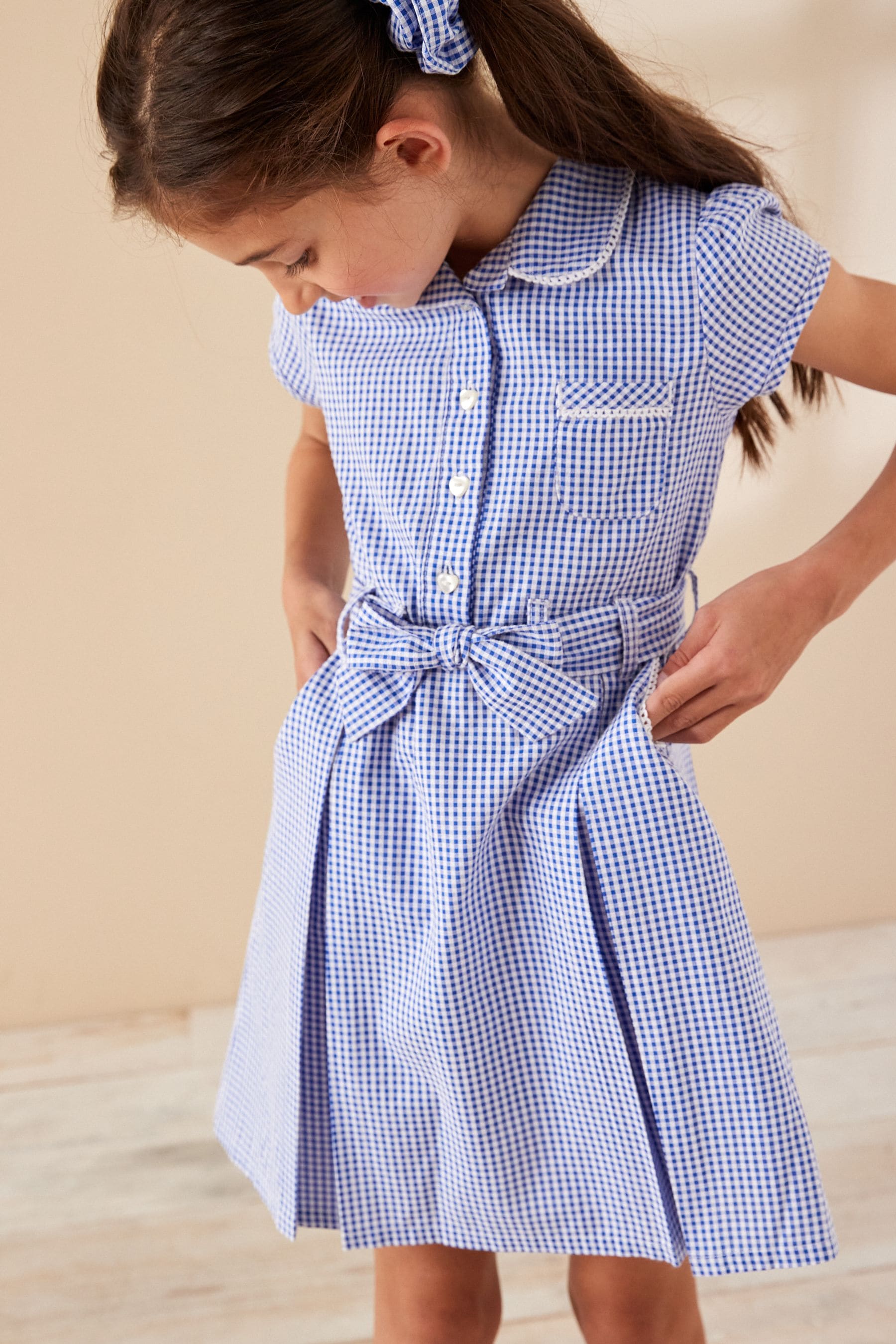 Gingham prom dress cheap