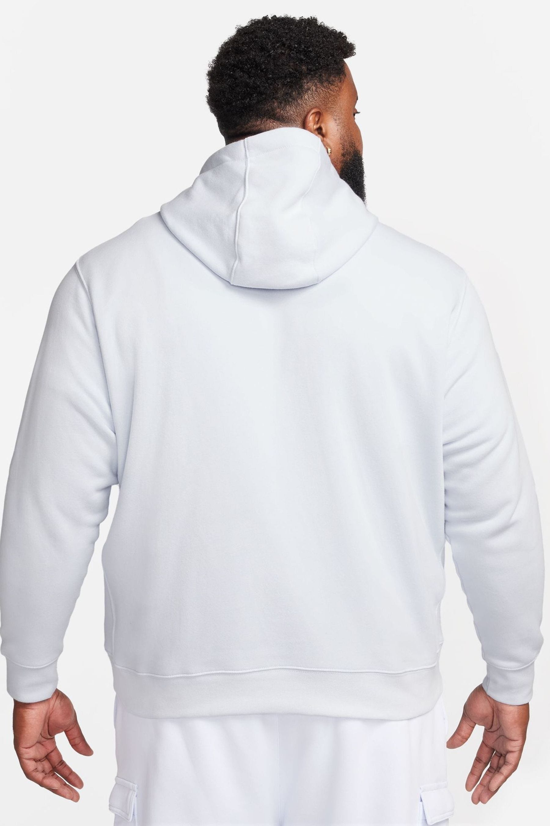 Buy Nike Light Grey Club Pullover Hoodie from the Next UK online shop