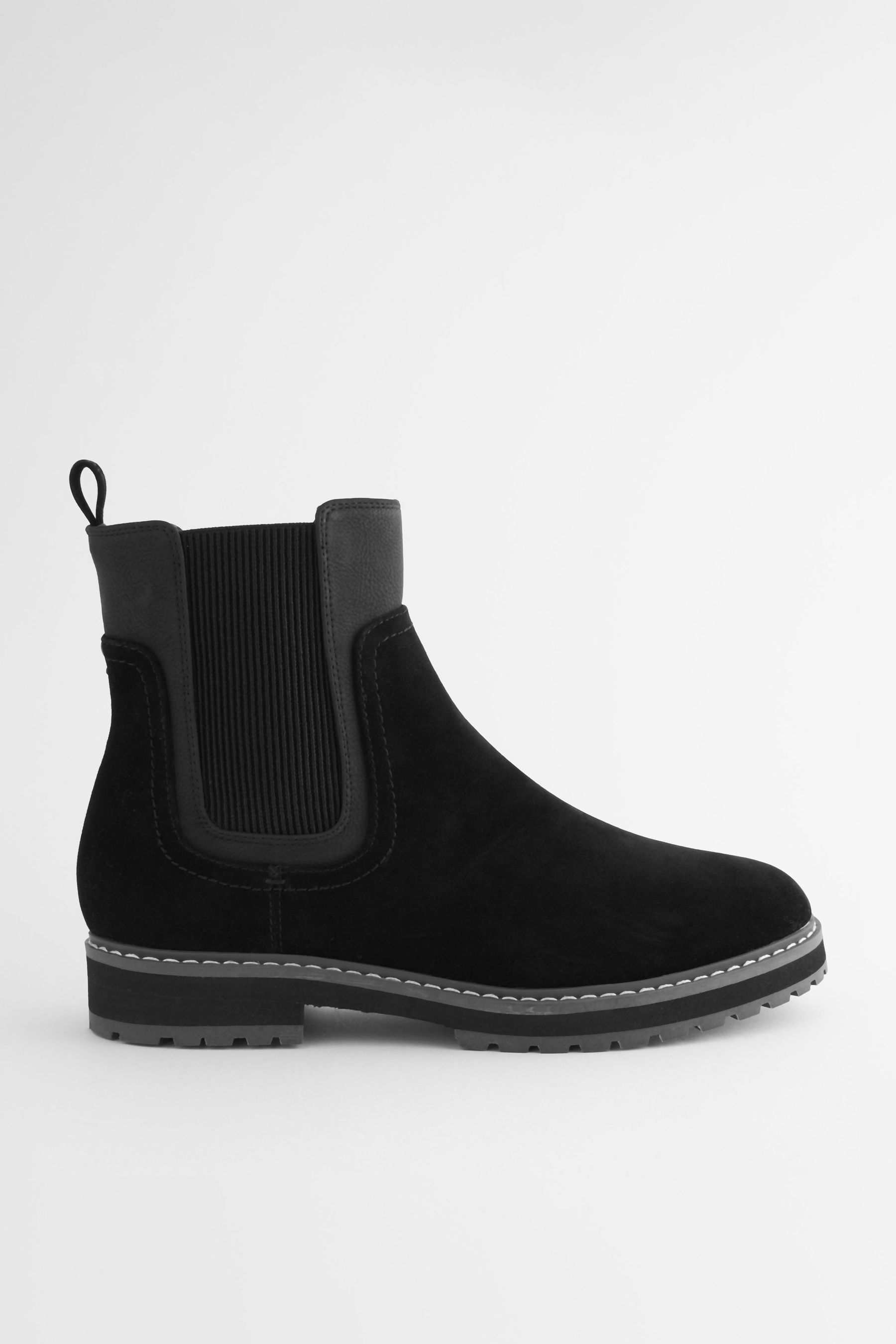 Black Forever Comfort Chelsea Ankle Boots