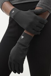 Black Running Sports Active Gloves - Image 1 of 4