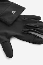 Black Running Sports Active Gloves - Image 4 of 4
