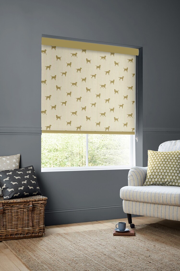 Emily Bond Gold Marley Made to Measure Roller Blinds - Image 2 of 6