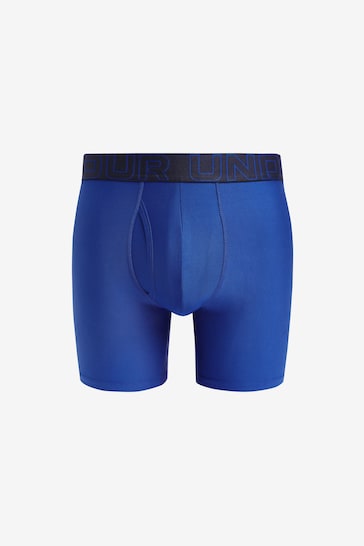 Under Armour Navy Blue Performance Tech Boxers 3 Pack