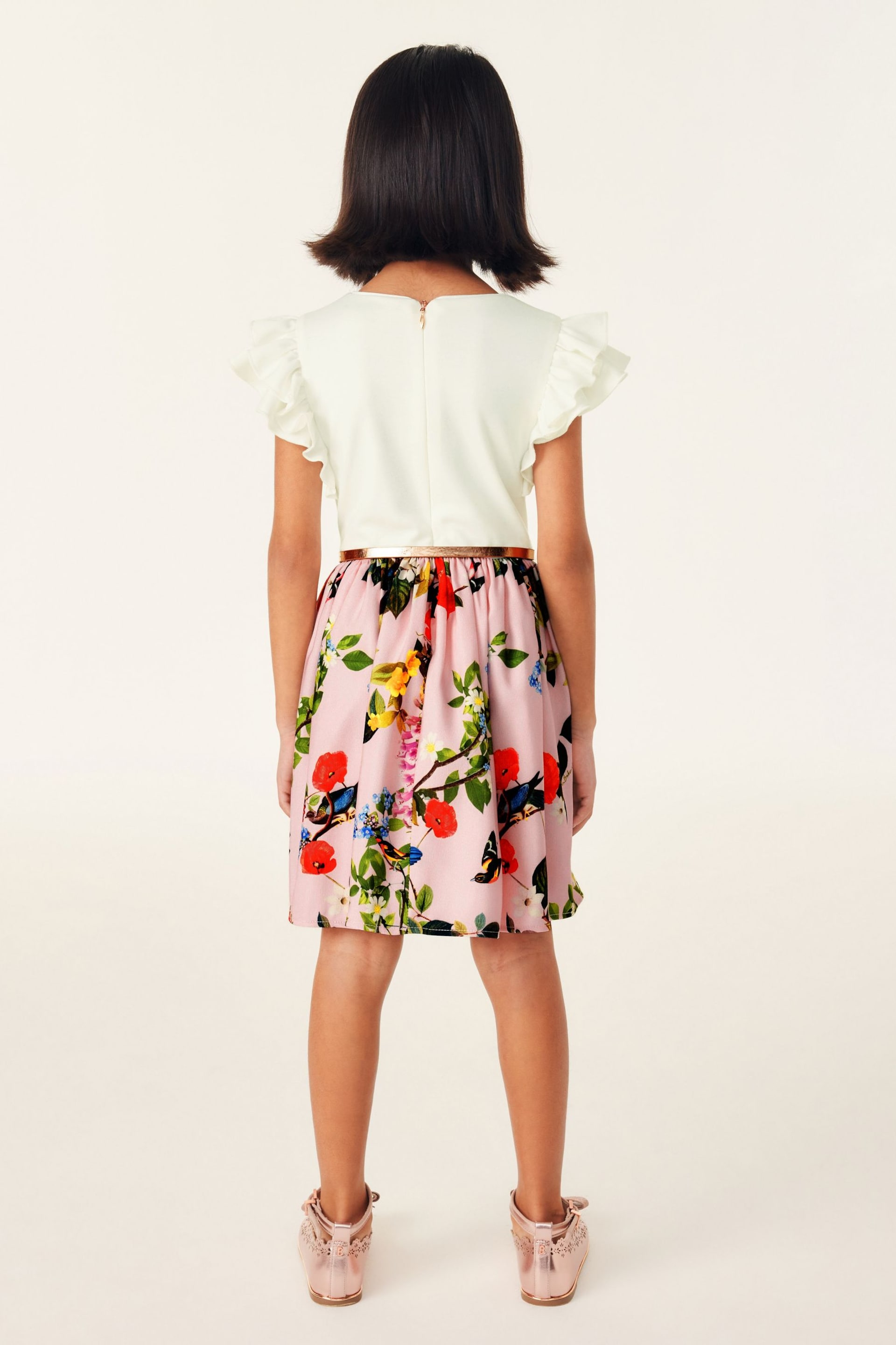 Baker by Ted Baker Floral 2-in-1 Dress - Image 3 of 14