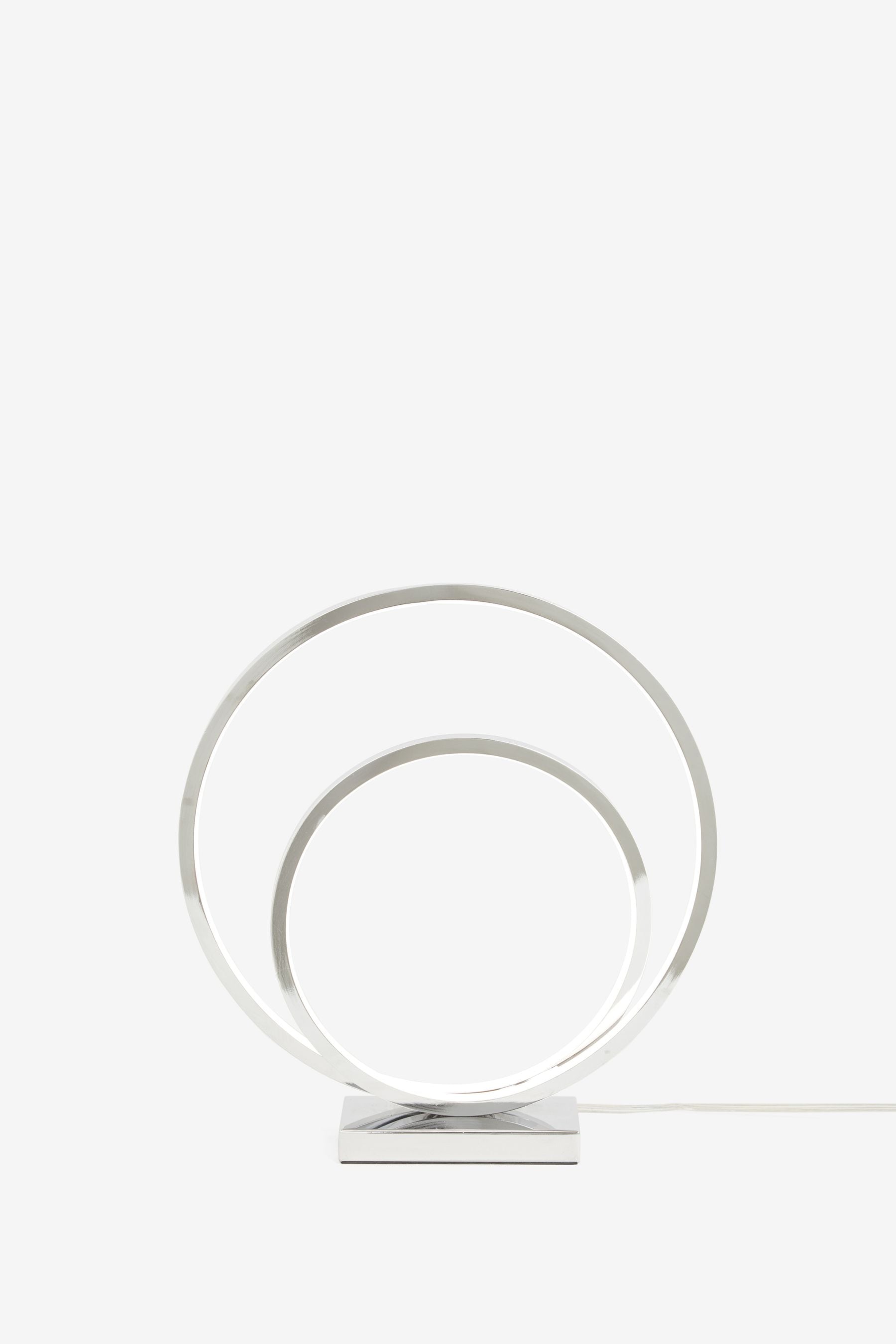 Circular touch lamp top