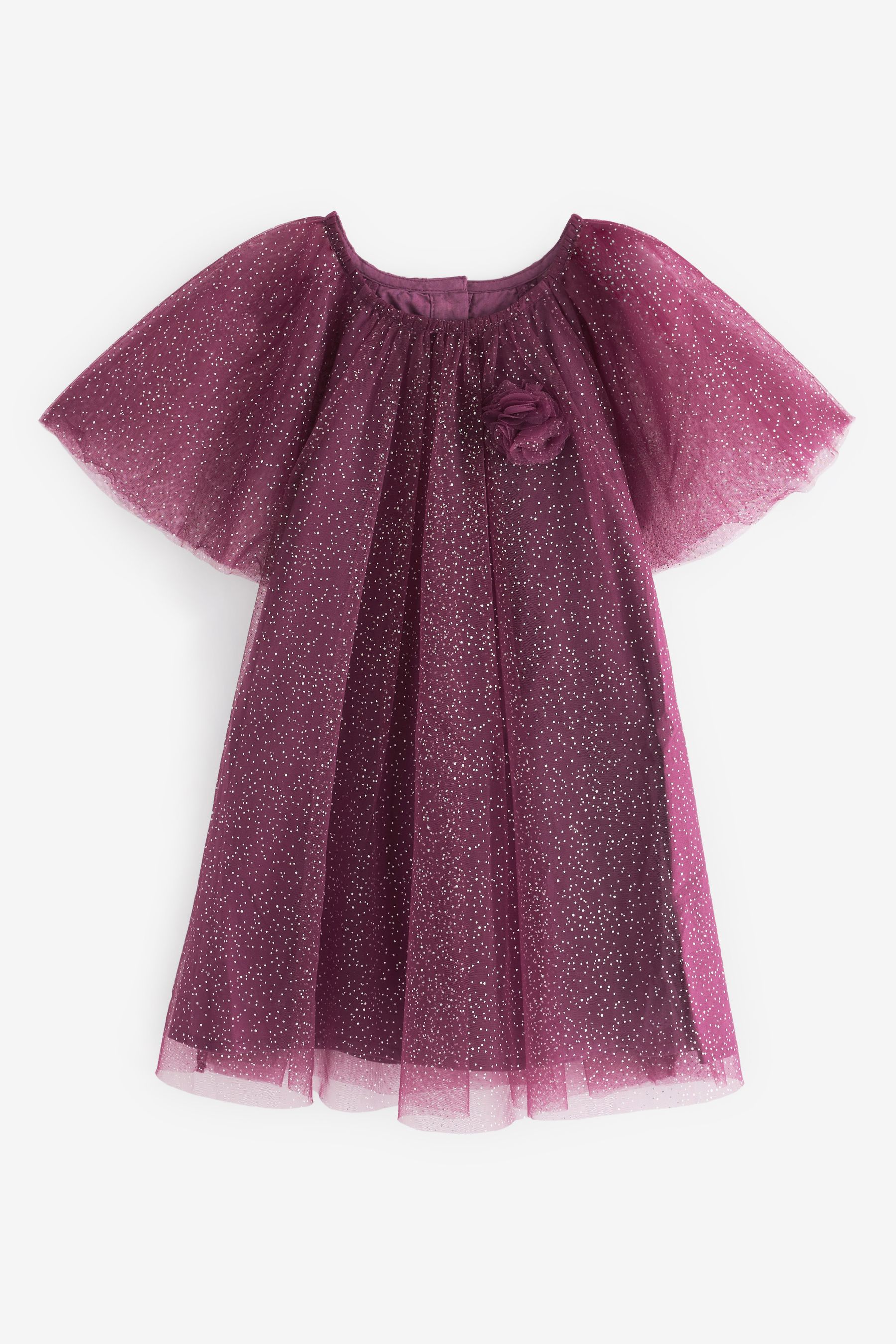 Acheter Rose rouge baie scintillant Robe de soiree en tulle 3 mois 10 ans from Next Luxembourg