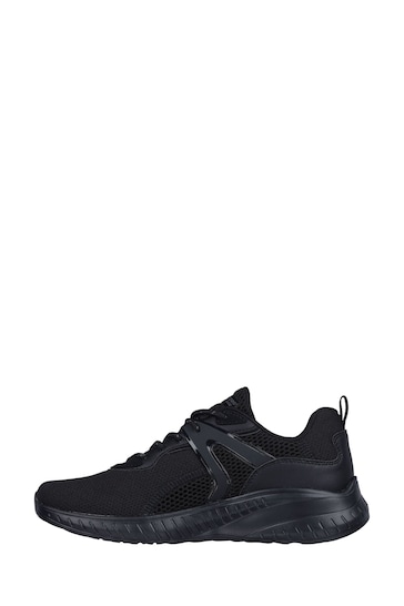 Skechers Black Ladies Bobs Squad Chaos Brilliant Synergy Trainers