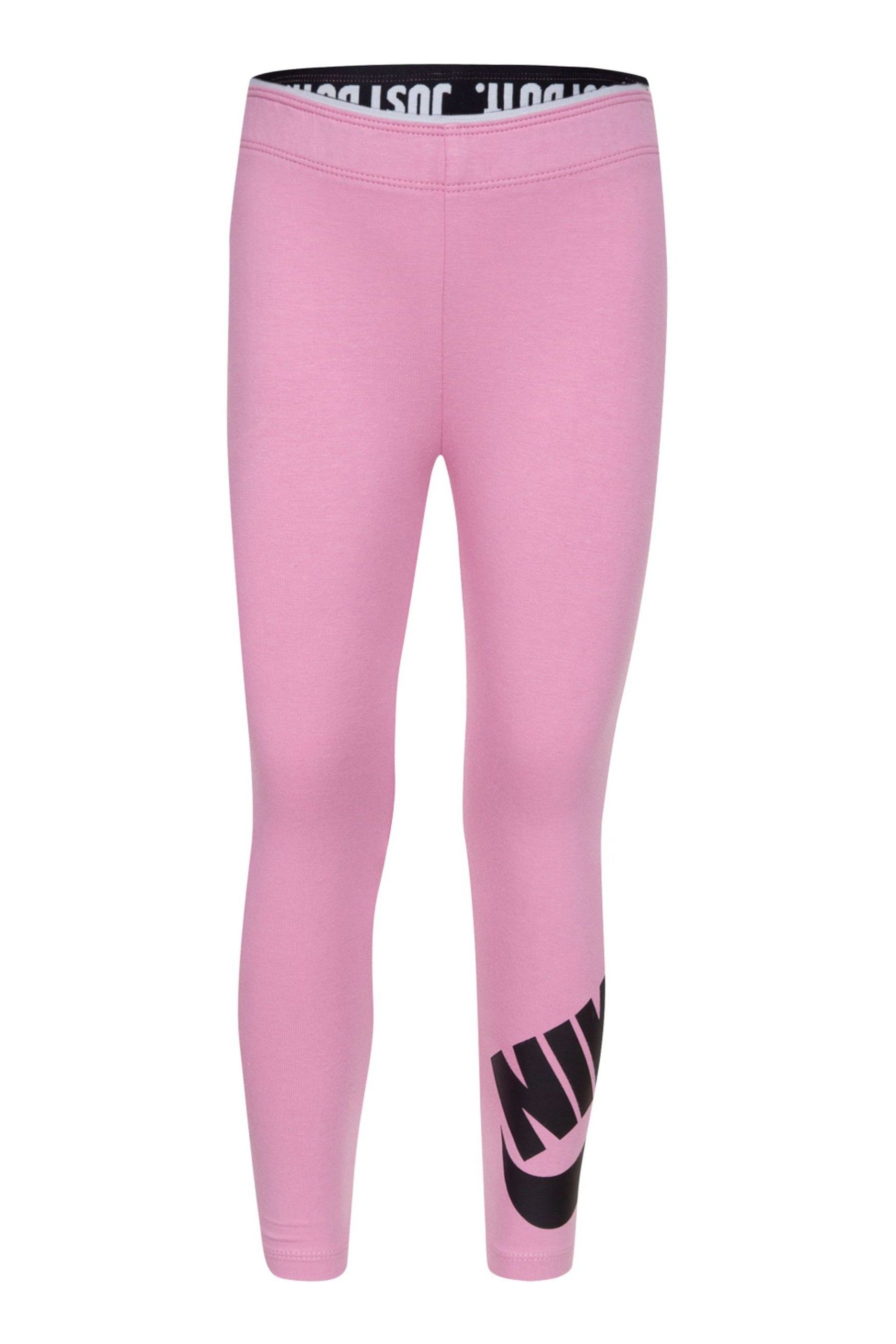 Light pink nike leggings sales