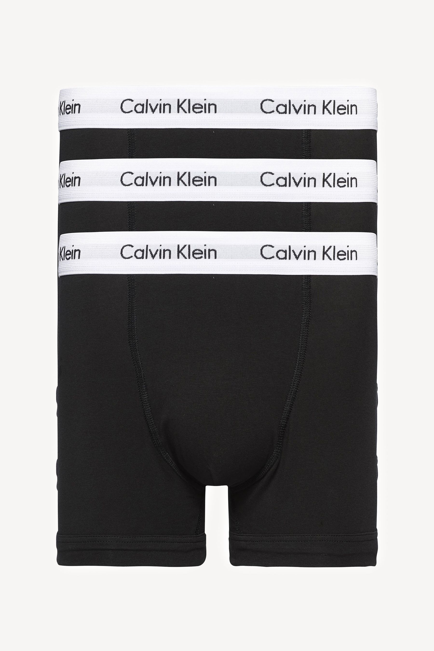 Buy Calvin Klein Black White Trunks 3 Pack from the Next UK online shop