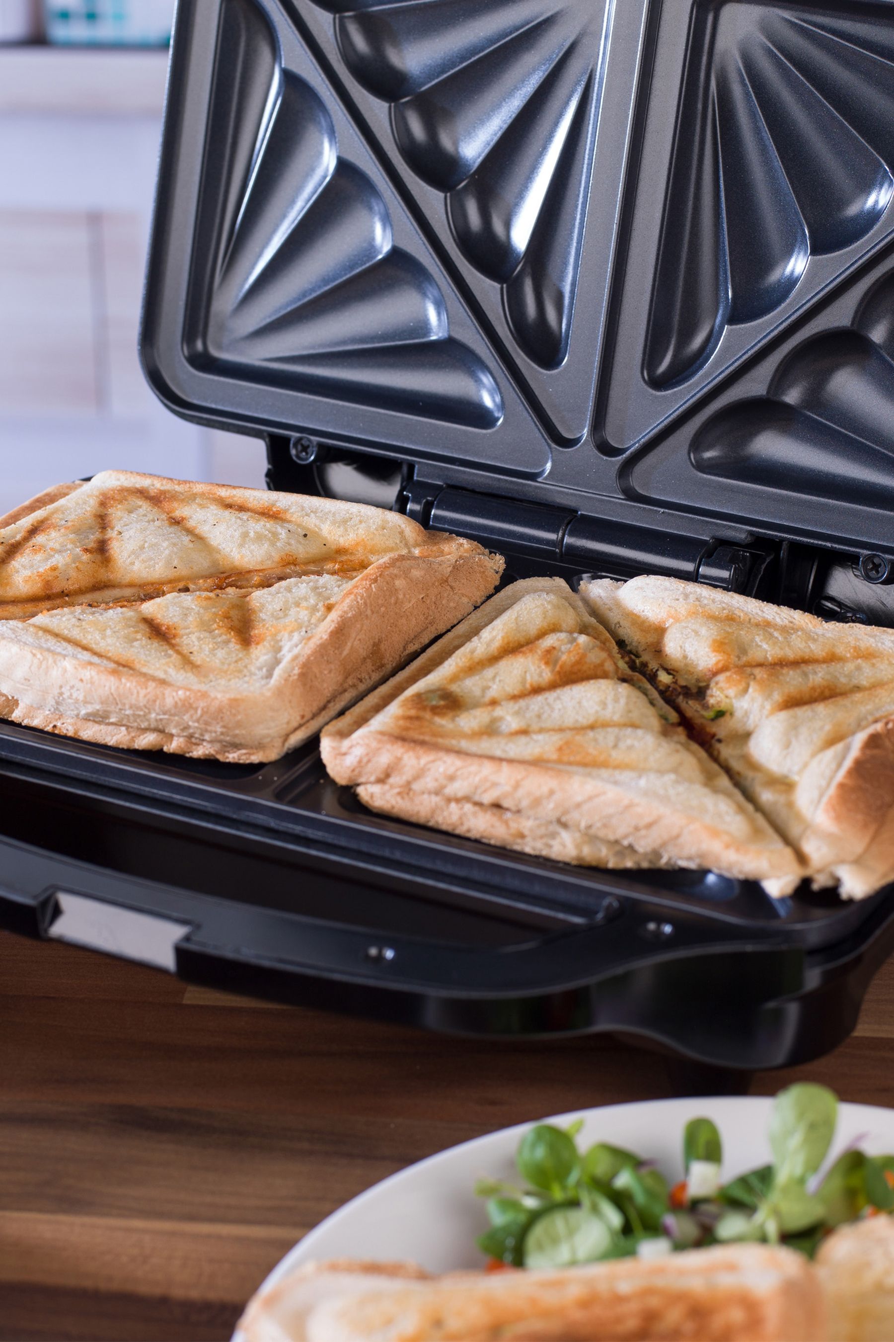 Salter Deep Fill Sandwich Toaster Press XL Non Stick