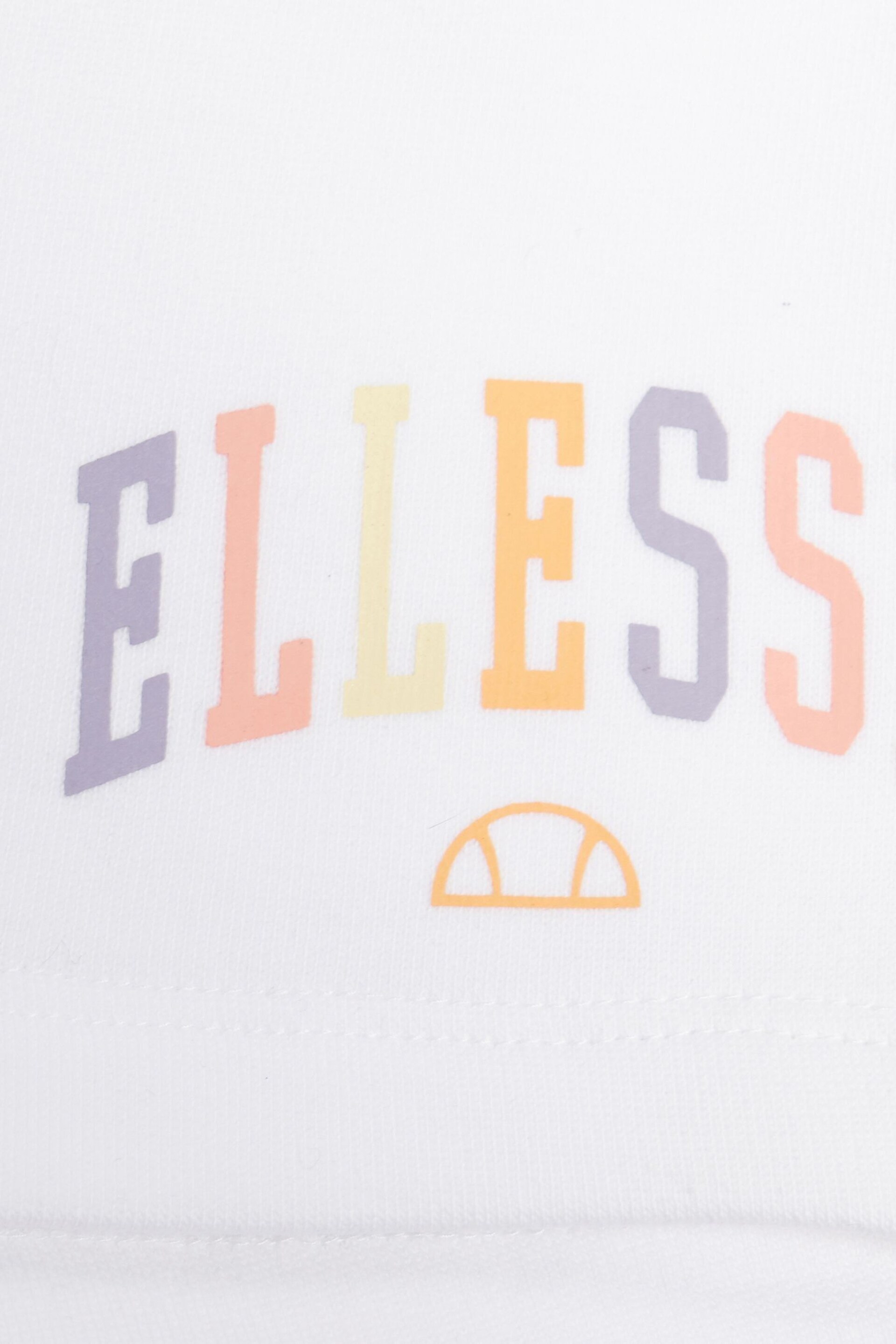 Ellesse Vicenzo White Shorts - Image 3 of 4