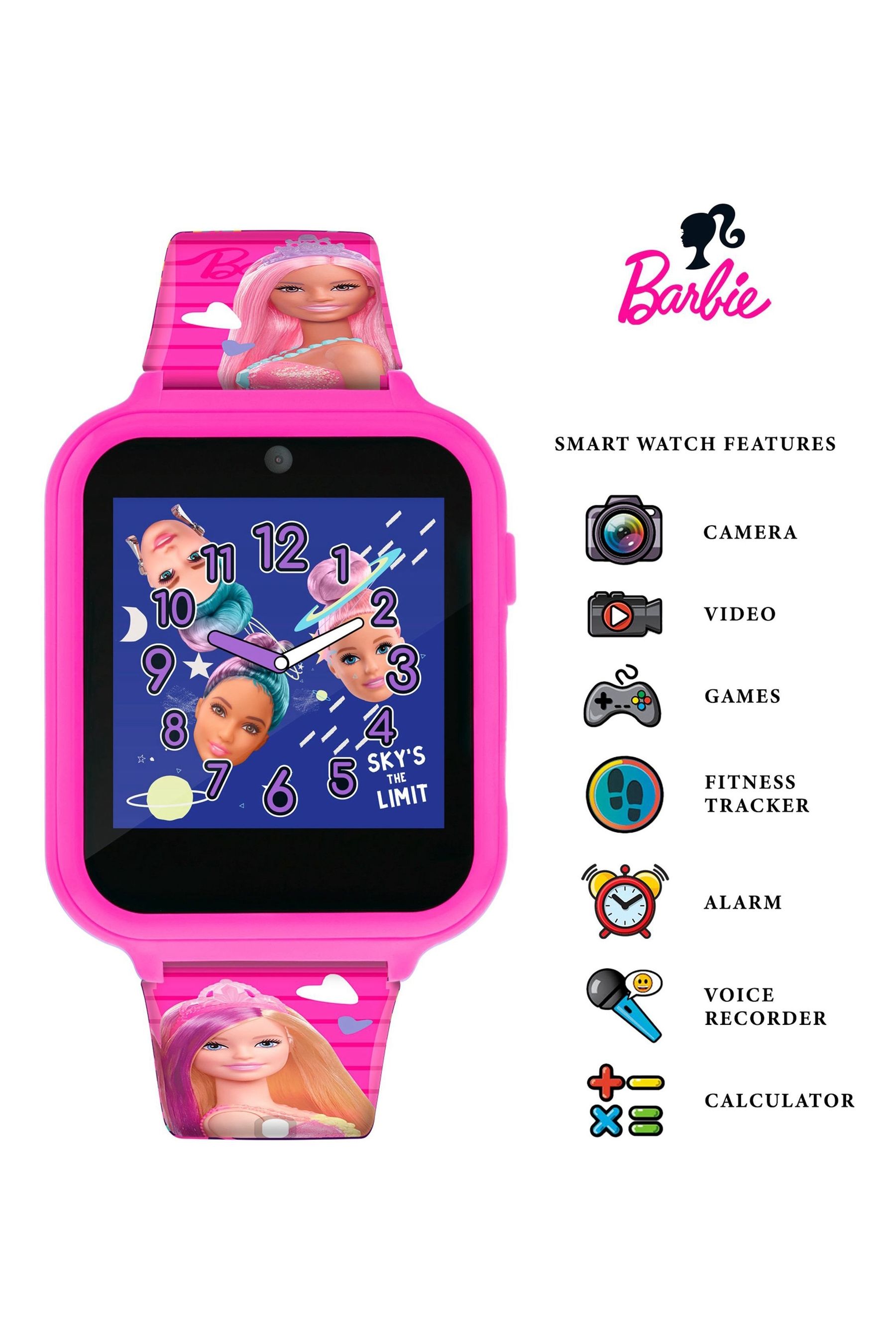 Buy Peers Hardy Pink Barbie Interactive Watch from the Next UK